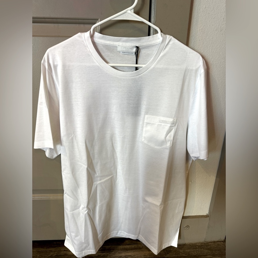 Prada White Pocket T Shirt Men’s - XXL - BNWT